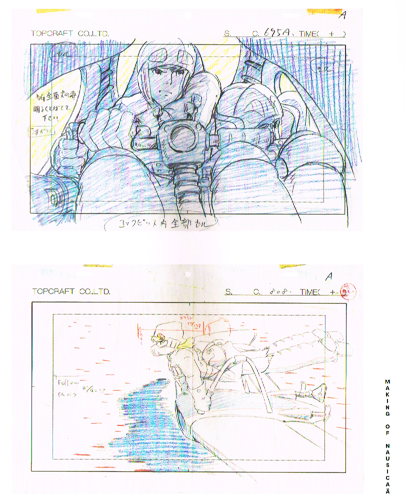 Nausicaa of the Valley of the Wind Concept Art pt.2