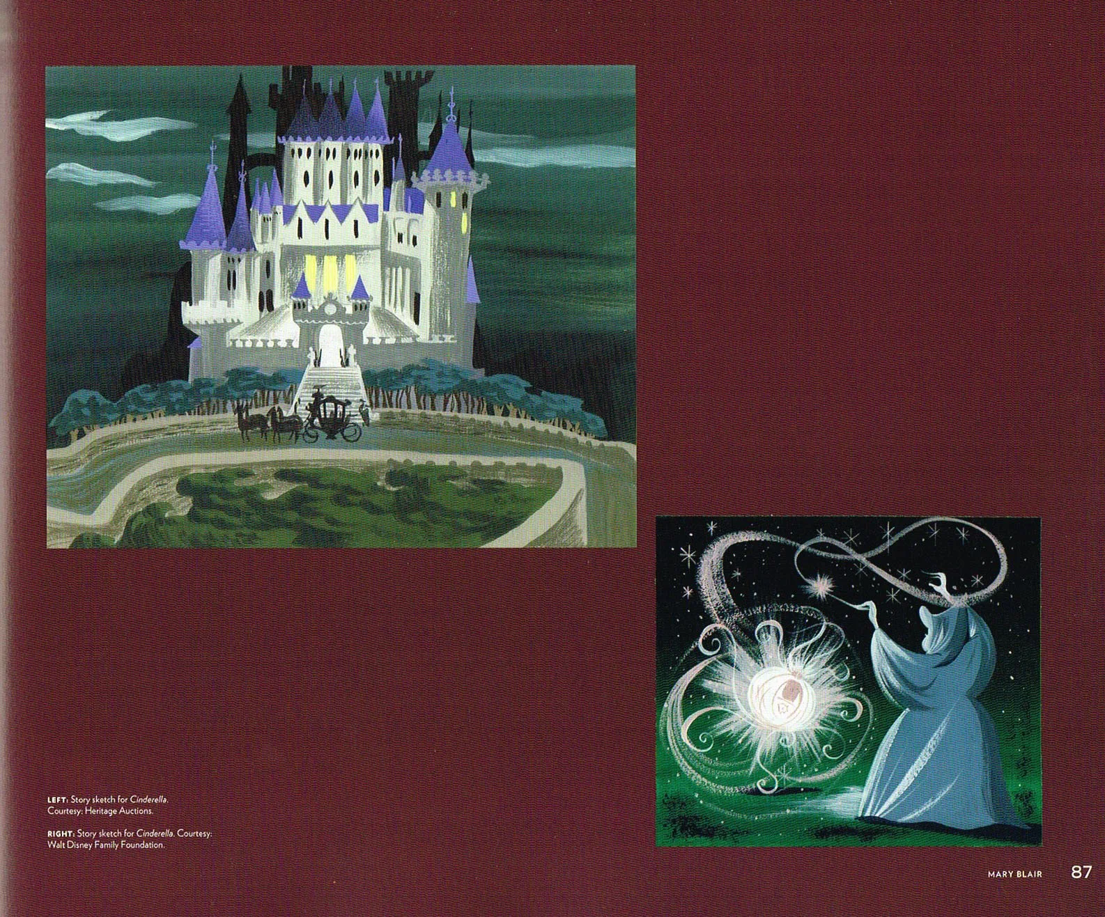 the art of mary blair,mary blair concept art,mary blair art,mary blair color studies,cinderella concept art,cinderella story art