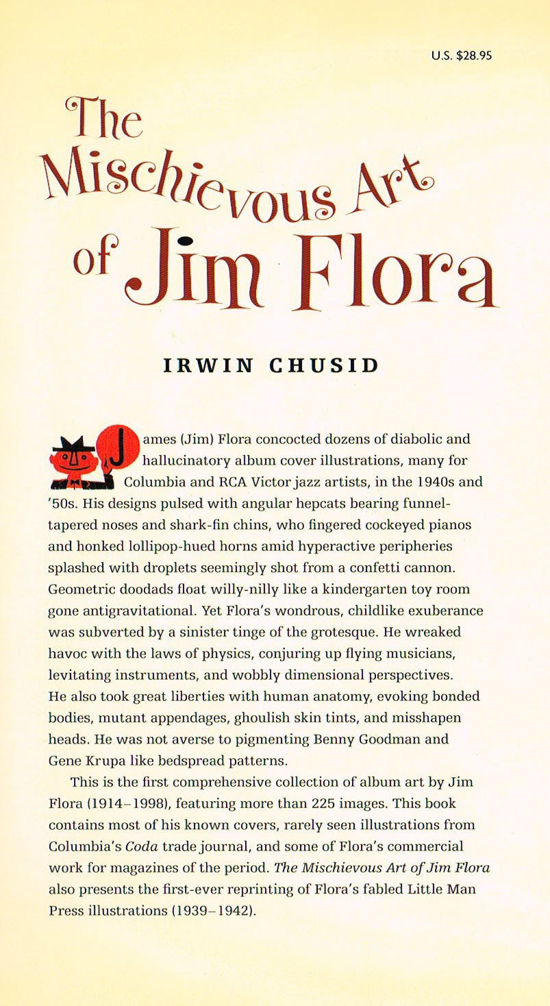 the art of jim flora,the mischievous art of jim flora,irwin chusid,