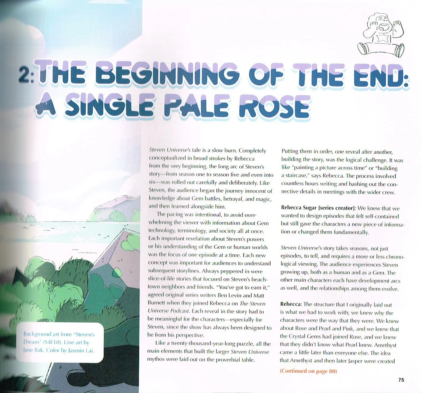 the art of steven universe,steven universe end of an era,steven universe art,steven universe productions art,jane bak,jasmin lai,steven universe background