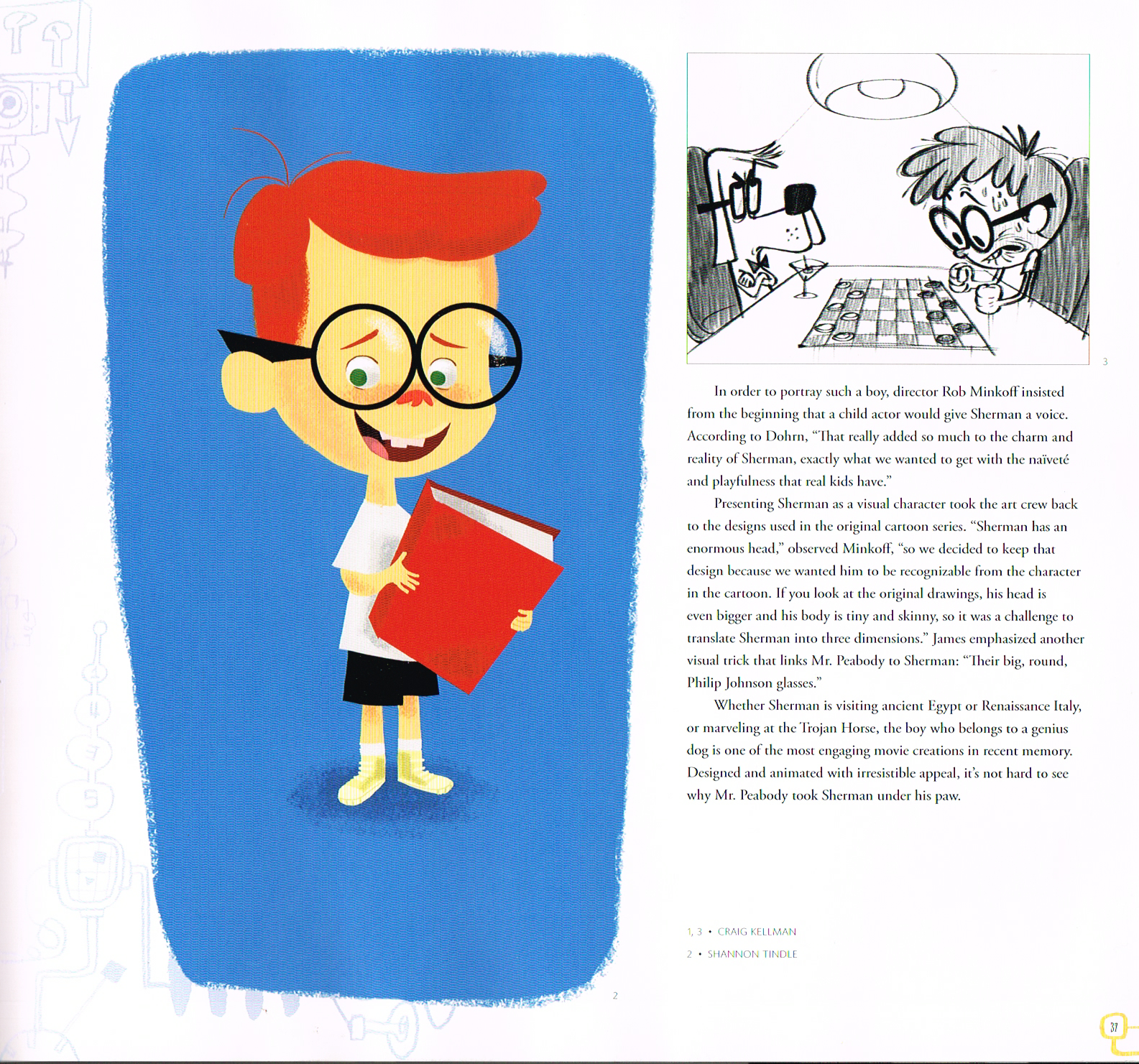 The Art of Mr.Peabody and Sherman pt.4 — Alex Escobar