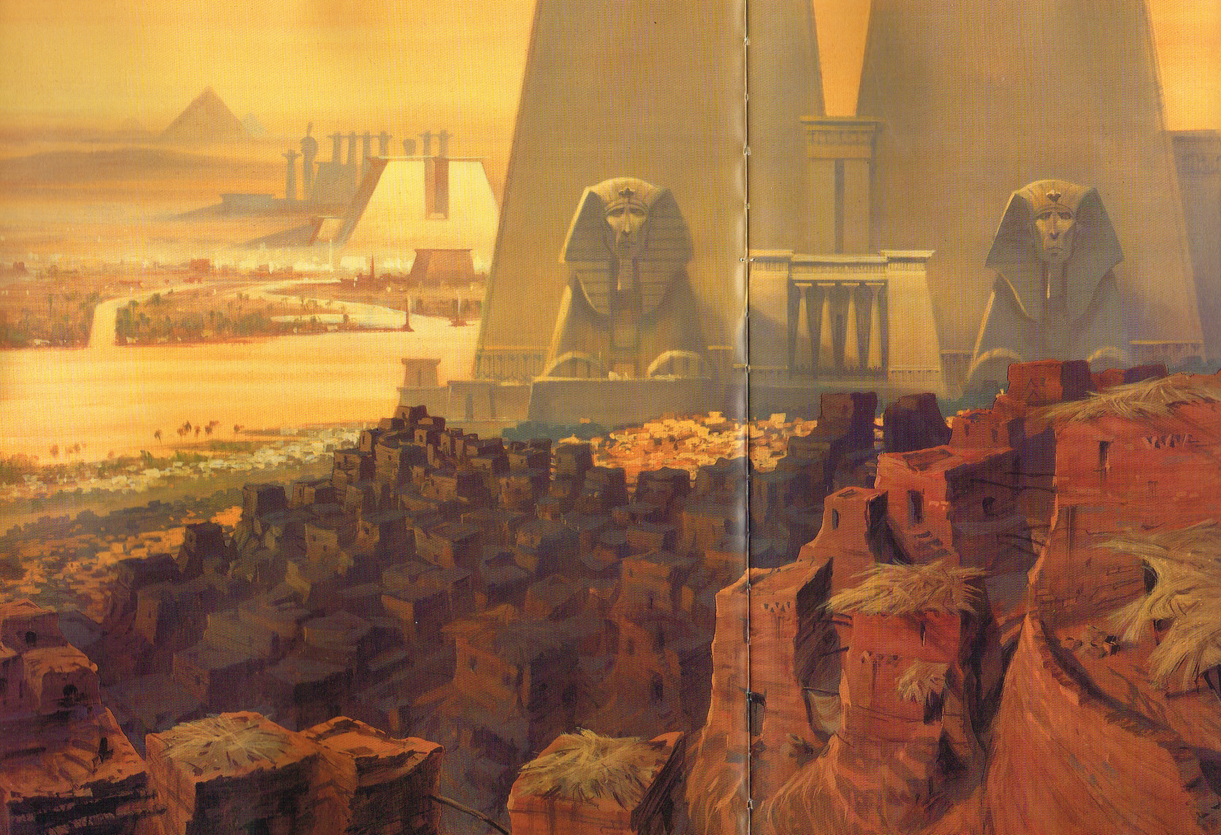 the prince of egypt artbook,the prince of egypt concept art,the art of the prince of egypt,charles solomon