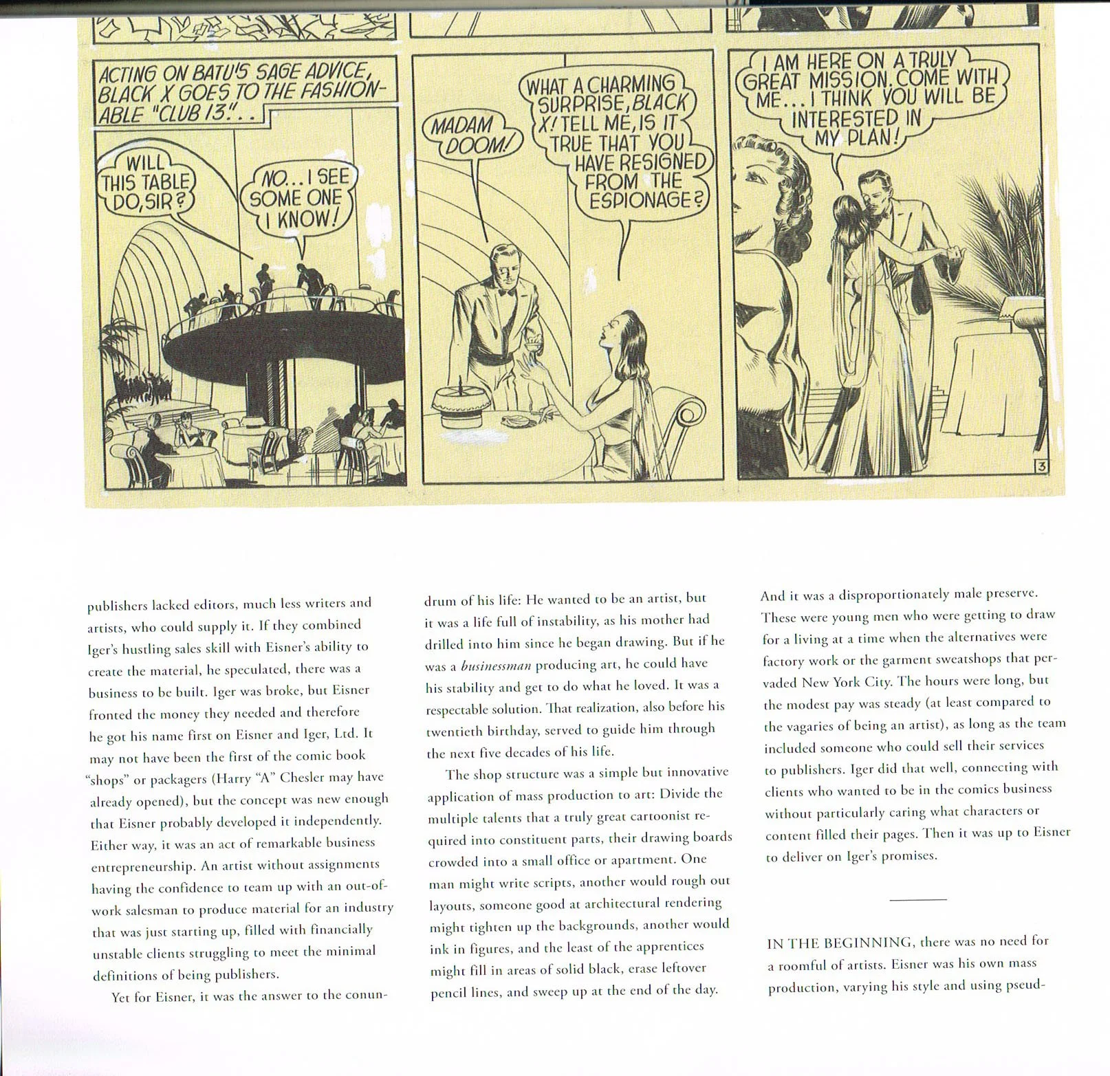 will eisner champion of the graphic novel,will eisner comic art,the spirit comic,willis b resnie,