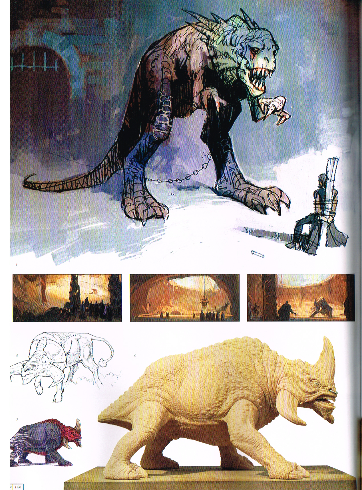 the art of starwars attack of the clones,starwars episode 2 attack of the clones,starwars concept art,dermot power art,erik tiemens art,michael patrick murnane art,reek starwars concept art