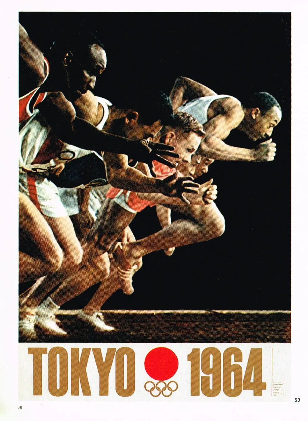 the graphic design of yusaku kamekura,yusaku kamekura,tokyo oylmpics 1964 poster