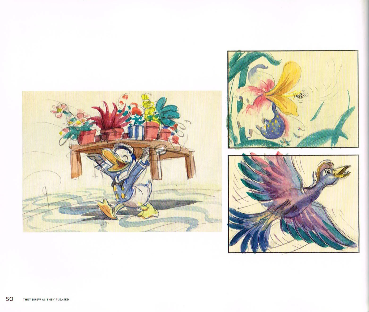 the art of lee blair,disney water color art lee blair,lee blair art,they drew as they pleased the hidden art of disneys mid century era the 1950s and 1960s,aquarela do brasil sequence saludos amigos lee blair art,lee blair concept art