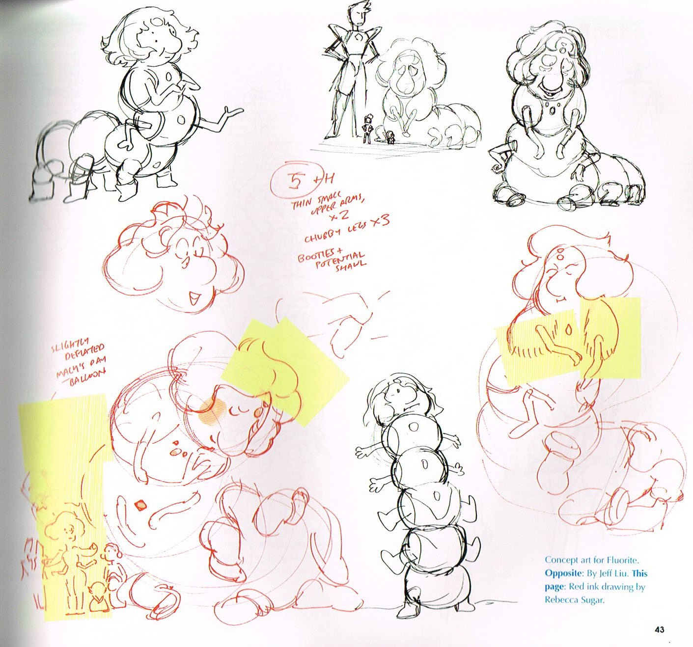 the art of steven universe,steven universe end of an era art book,steven universe concept art,rebecca sugar,fluorite concept art