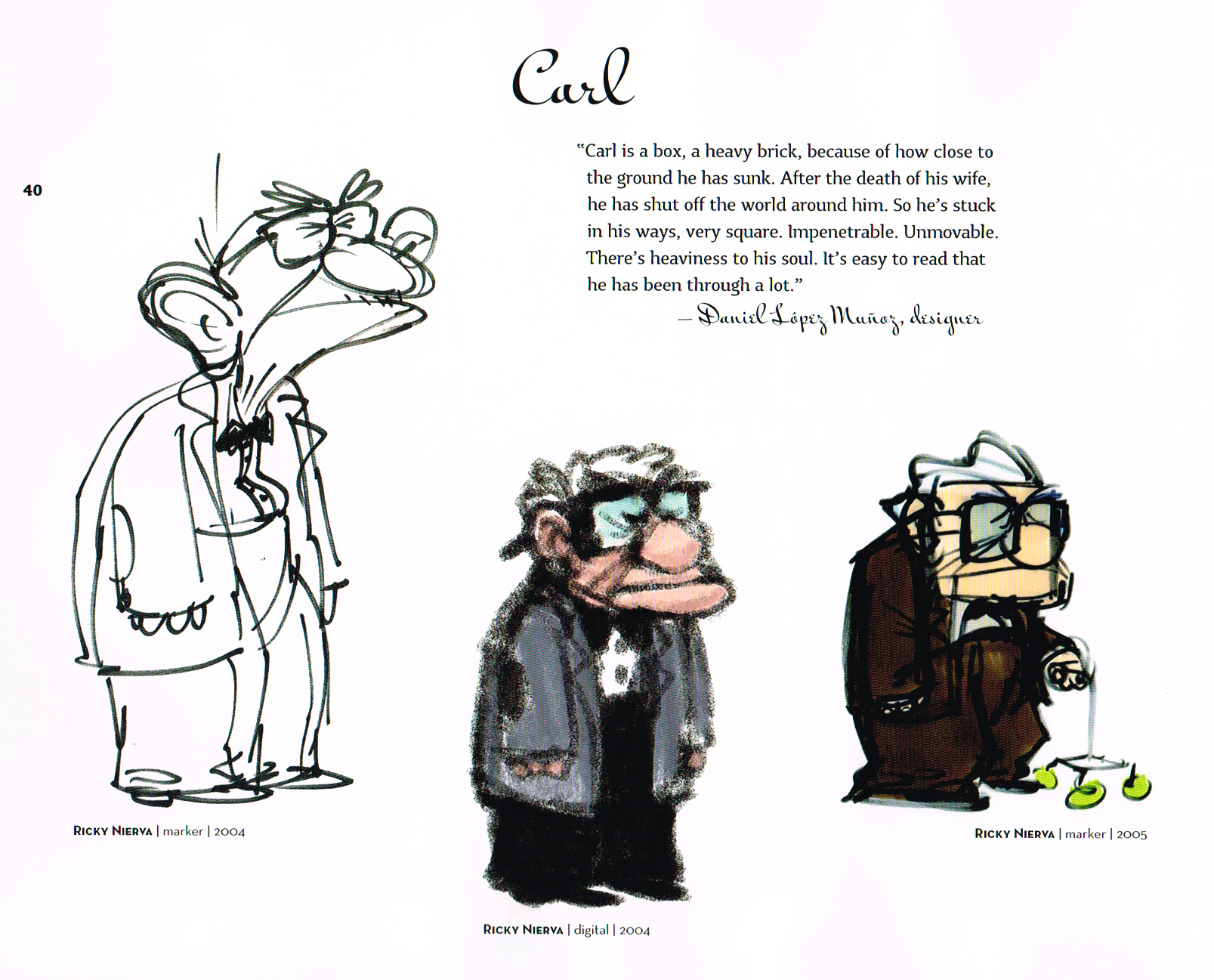 Ricky Nierva The Art of UP pt.4 — Art & Animation