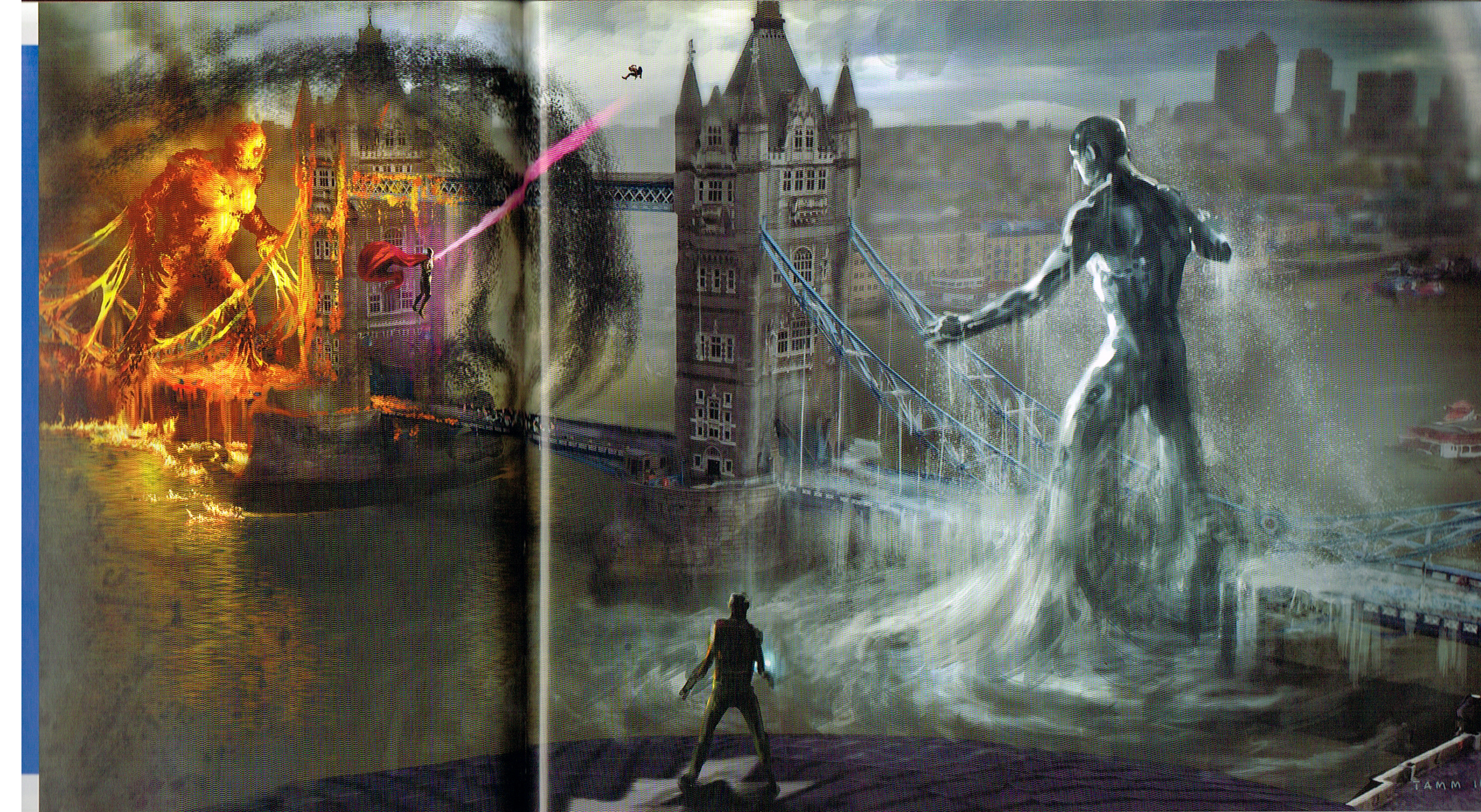 the art of spiderman far from home,spiderman far from home concept art,spiderman marvel movies art,henrik tamm