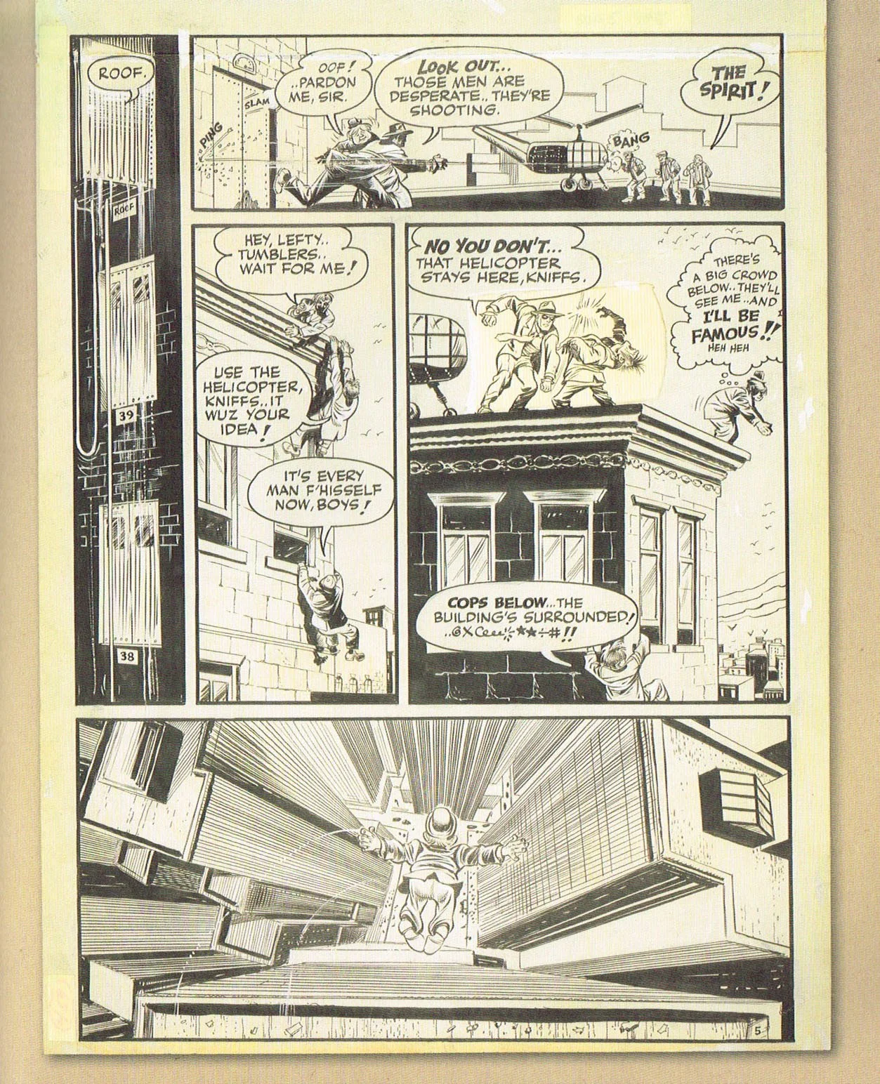 the art of will esiner,will eisner champion of the graphic novel,the spirit comic book,The Story of Gerhard Schnobble