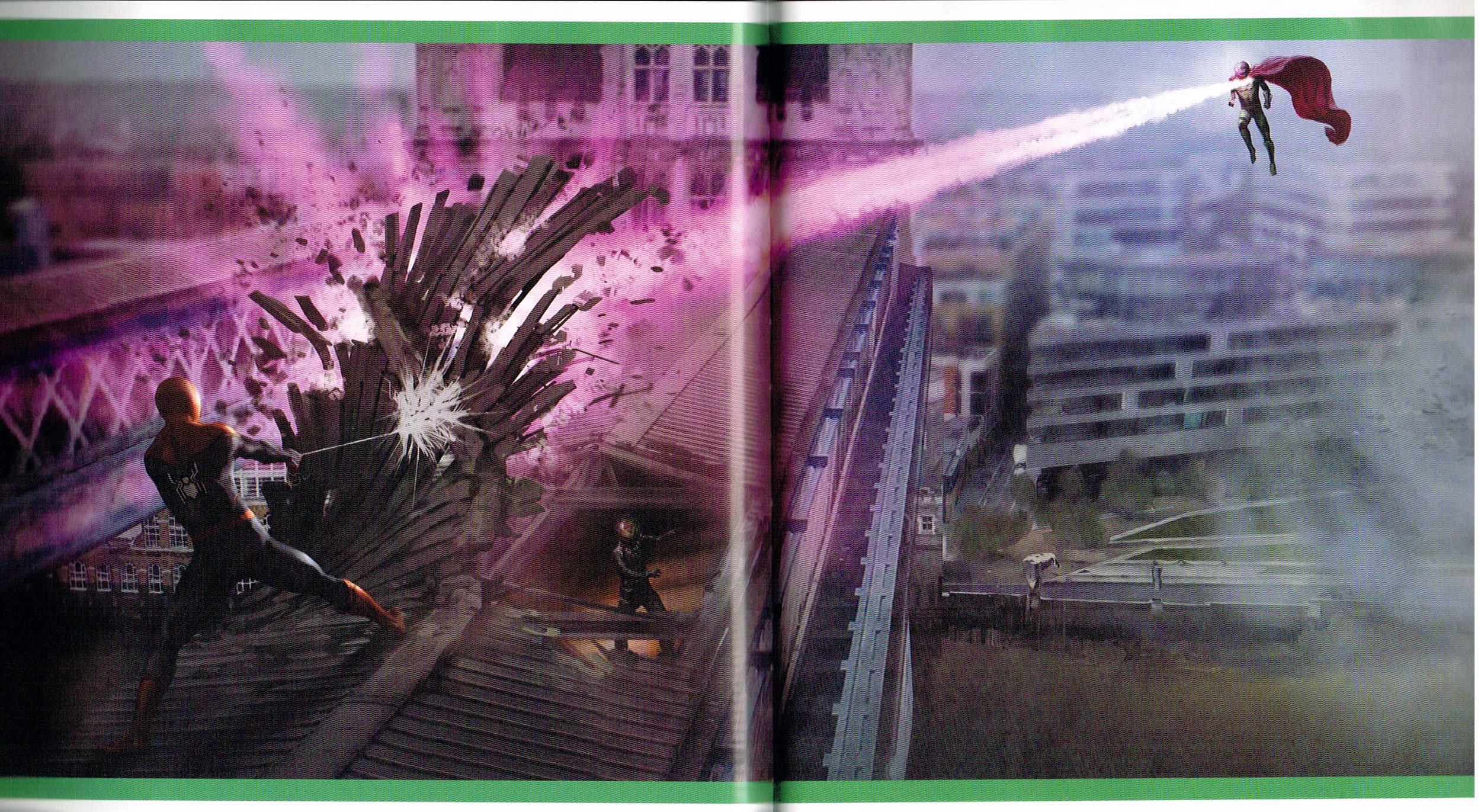 the art of spiderman far from home,spiderman far from home concept art,spiderman marvel movies art,henrik tamm