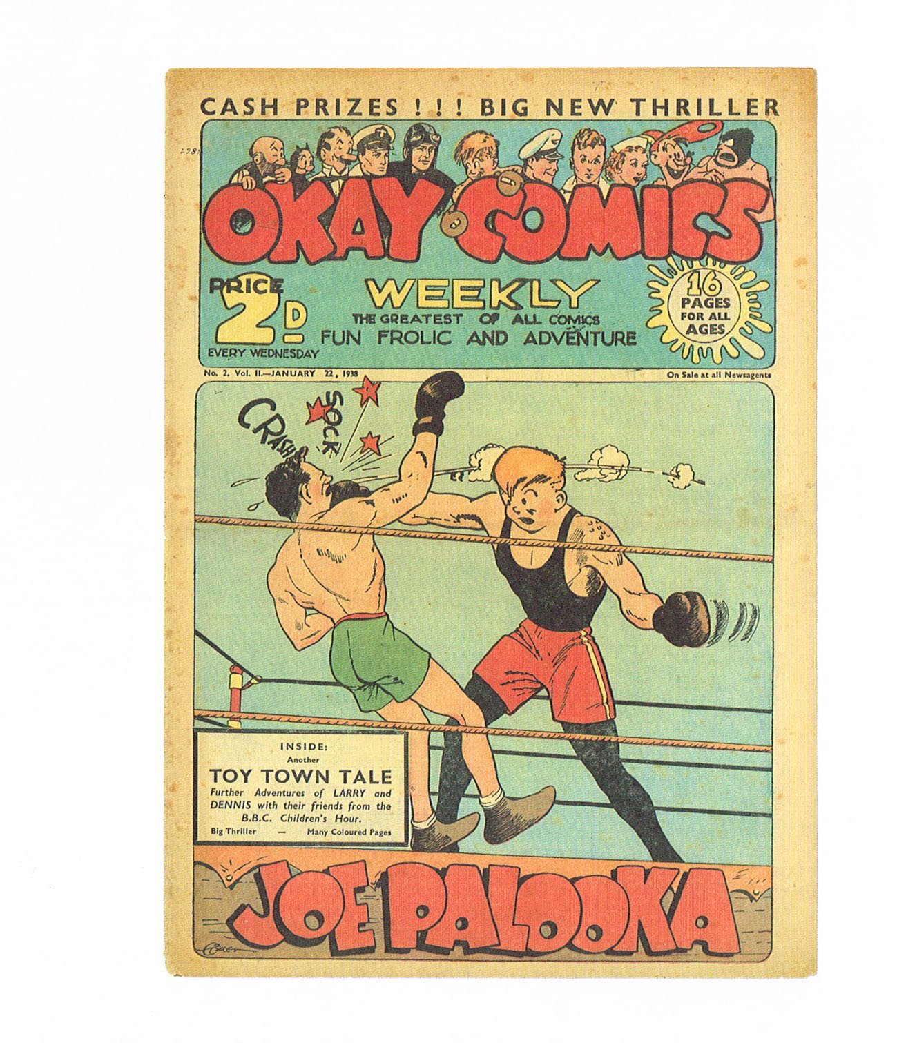 the art of will eisner,will eisner champion of the graphic novel,joe palooka comic strip,okay comics weekly no 11 1938 will esiner