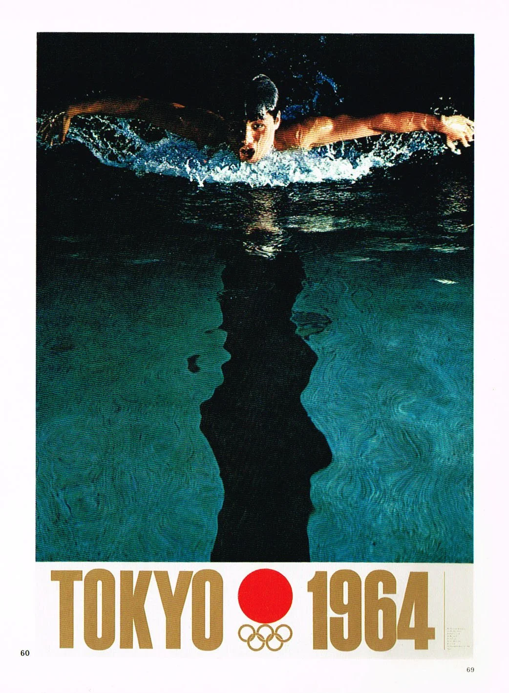 the graphic design of yusaku kamekura,yusaku kamekura,tokyo oylmpics 1964 poster