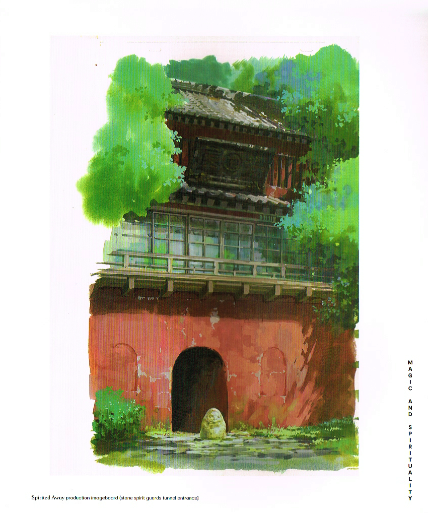 hayao miyazaki art, the art of hayao Miyazaki,hayao Miyazaki concept art,spirited away concept art,spirited away production art,spirited away imageboard,spirited away background art