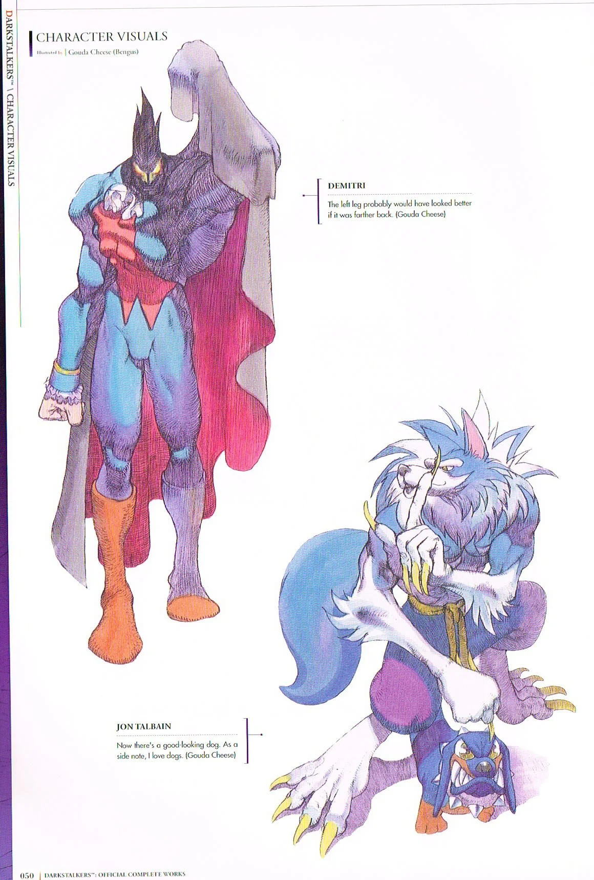 the art of darkstalkers,darkstalkers official complete works,darkstalkers art,gouda cheese bengus,darkstalkers character art,darkstalkers demitri,darkstalkers jon tailbain