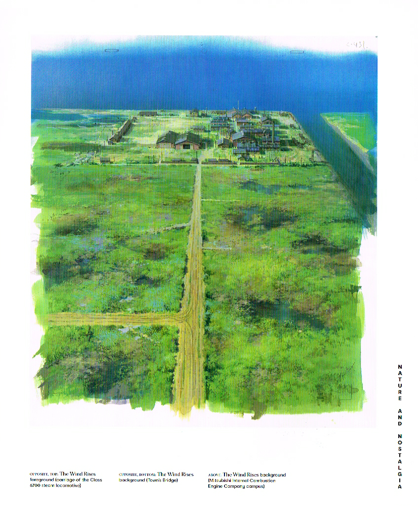 hayao miyazaki,the art of hayao miyazaki,the wind rises background art,the wind rises concept art