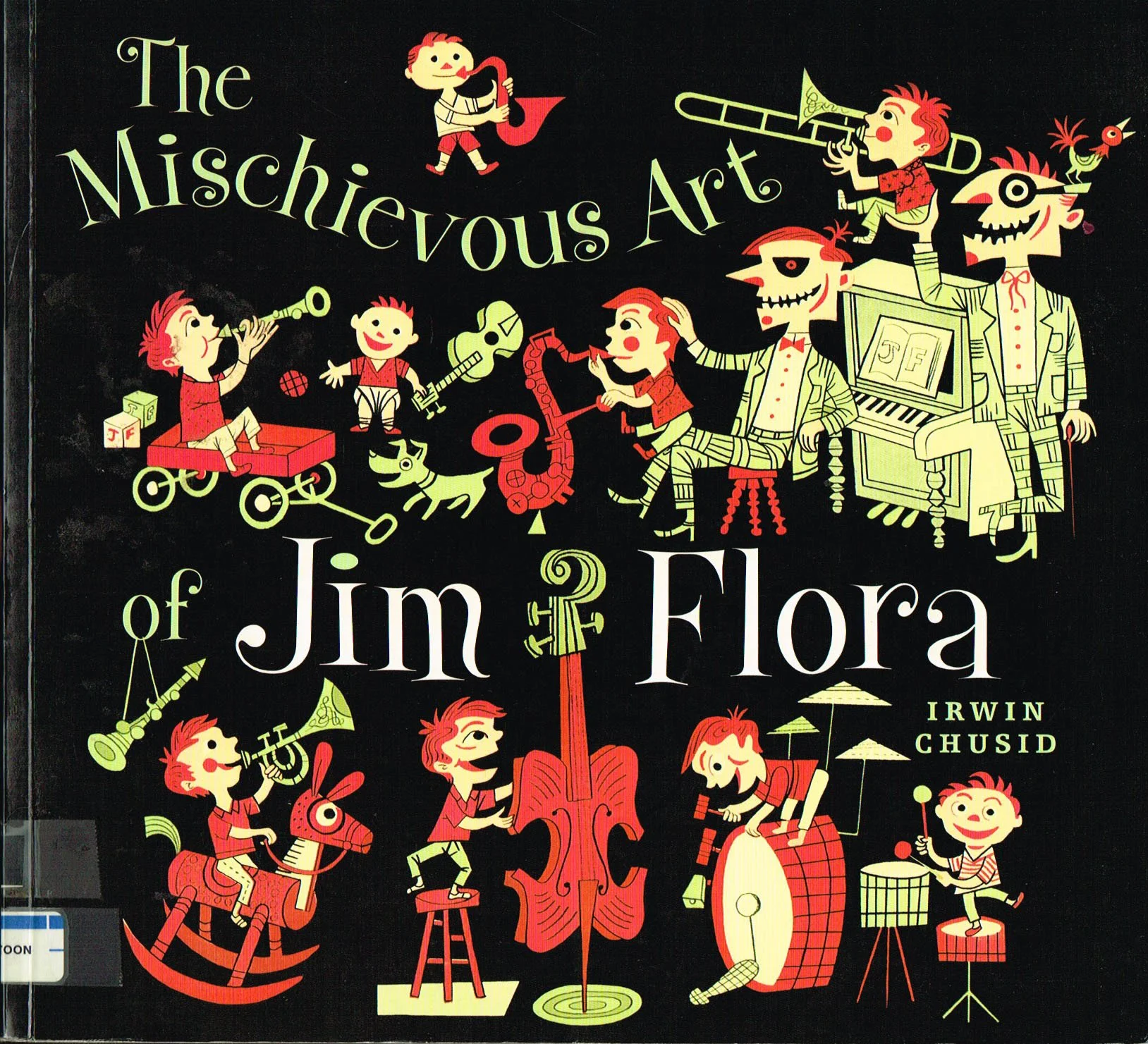 the art of jim flora,the mischievous art of jim flora,irwin chusid,