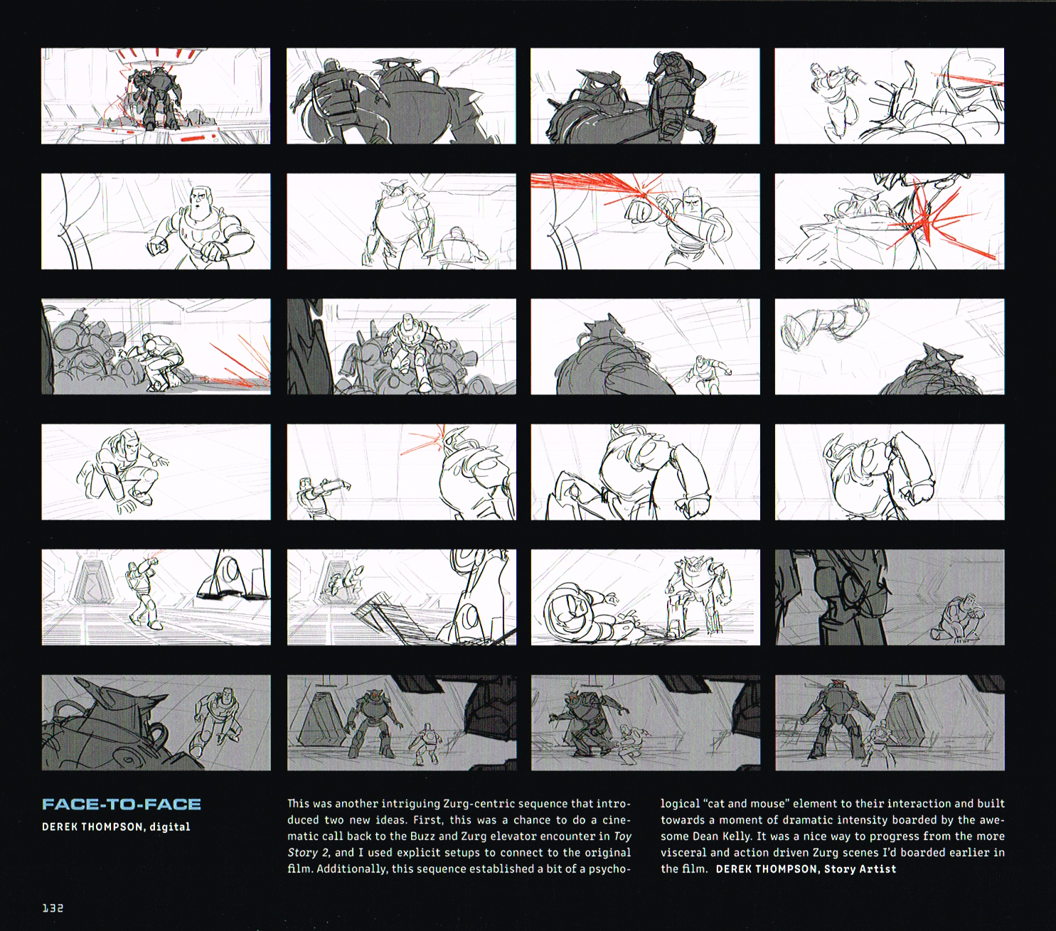 the art of lightyear,pixars lightyear art, lightyear concept artifice to face lightyear storyboards Derek Thompson,derek Thompson lightyear storyboards