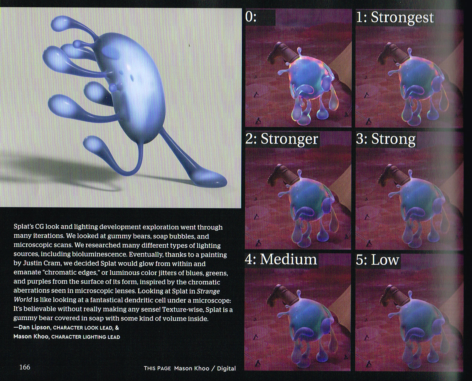 the art of strange world, strange world concept art,splat concept art,strange world splat art,splat character designs,mason khoo art,splat 3d models,splat lighting test