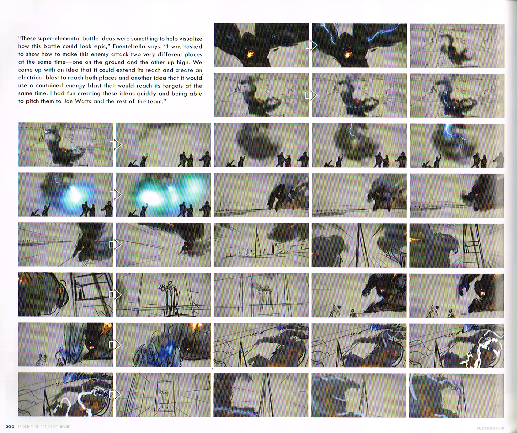 the art of spiderman far from home,the art of spiderman,spiderman tom holland art,spiderman concept art,rodnet fuentebella