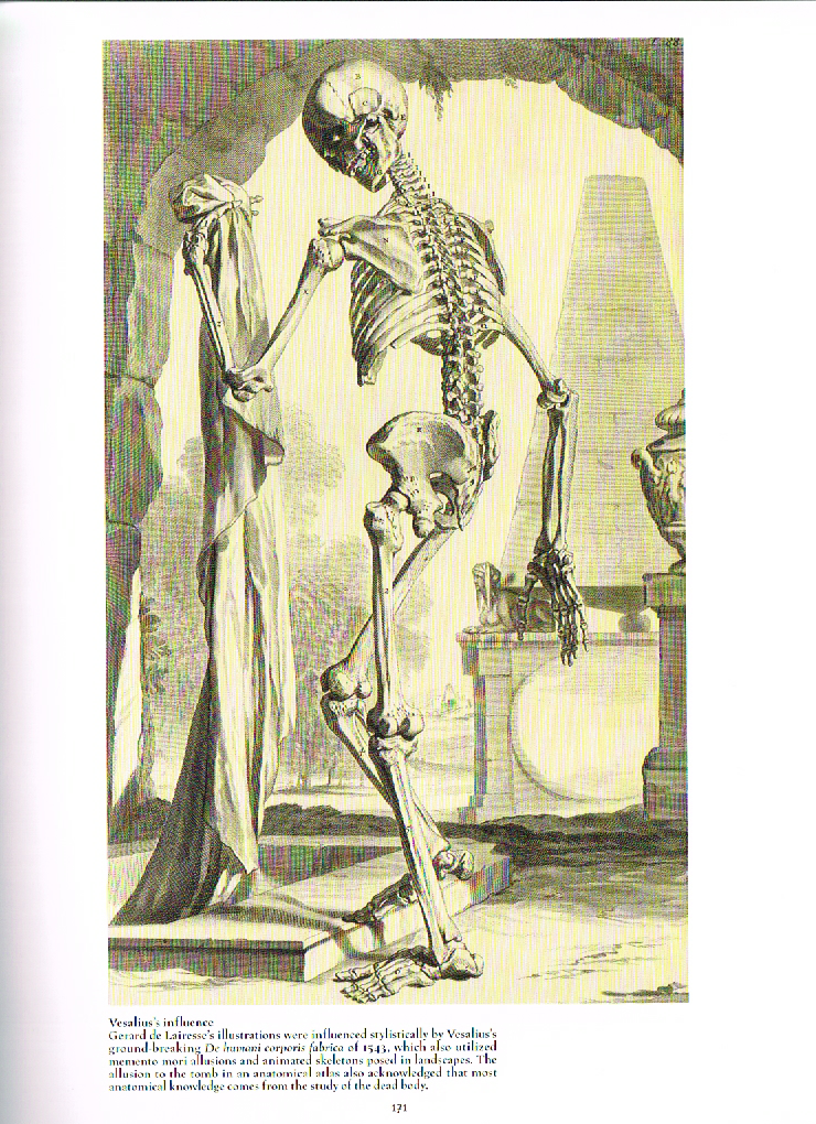 death a graveside companion,gerard de lairesse,skeleton drawing 1543 gerard de lairesse