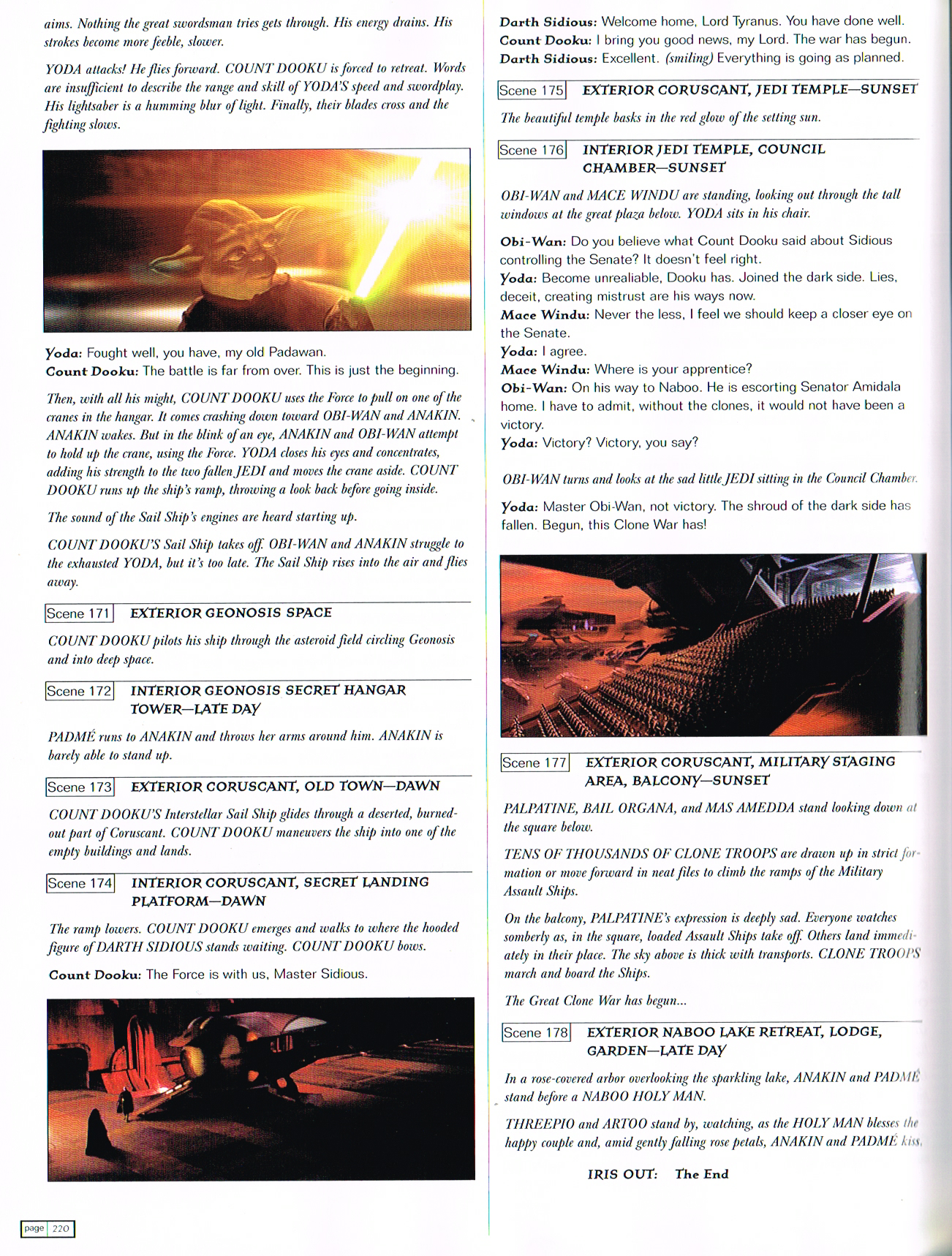 the art of starwars attack of the clones,starwars episode 2 attack of the clones,starwars concept art,starwars screen play
