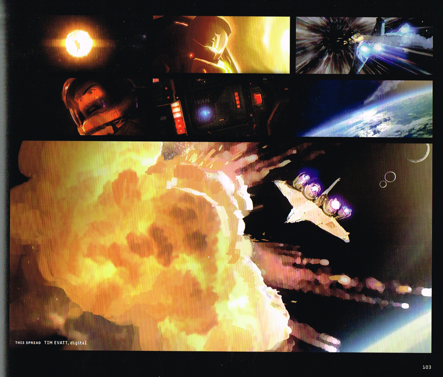 the art of lightyear,pixar lightyear art,lightyear concept art,lightyear storyboards,tim evatt art