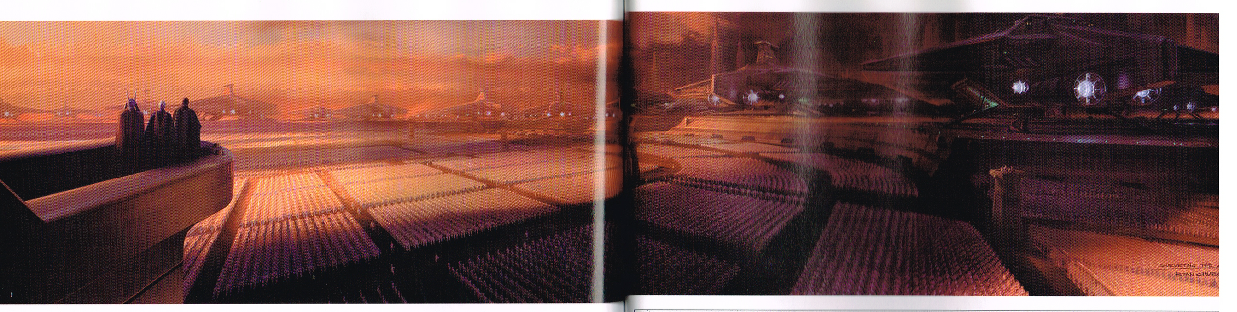 the art of star wars episode 2 attack of the clones,starwars concept art,attack of the clones art,ryan church
