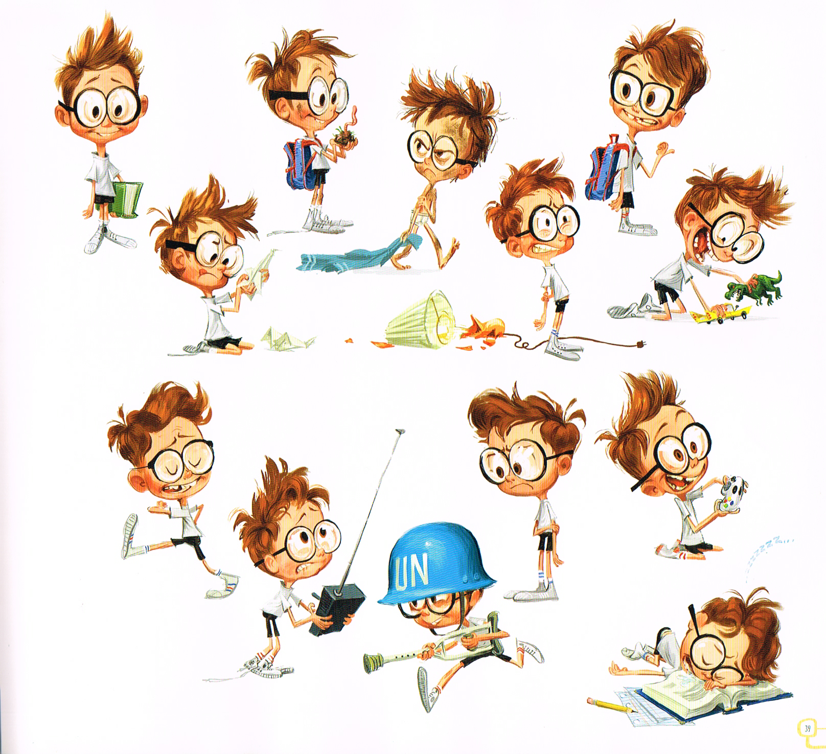 The Art of Mr.Peabody and Sherman pt.4 — Alex Escobar
