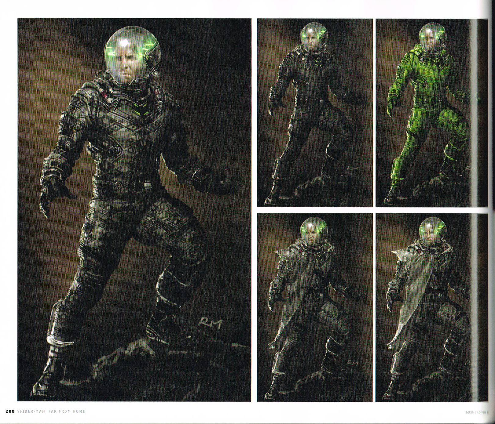 the art of spiderman far from home,spiderman concept art,far from home concept art,spiderman art,mystrio spiderman concept art,mystrio and drones concept art,ryan meinerding art