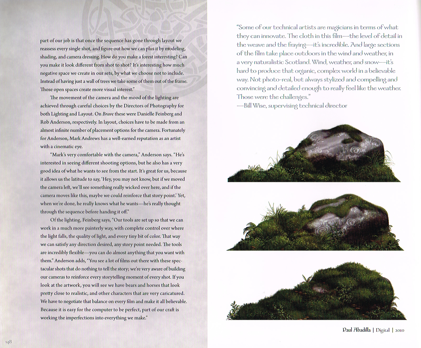 the art of brave,brave concept art,steve pilcher art,environmental art brave pixar,paul abadilla art