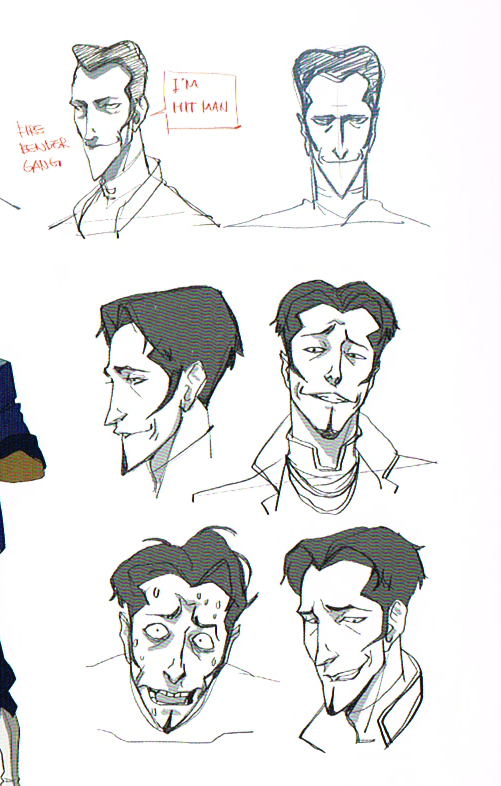 the legend of korra,the art of the legend of korra,the legend of korra concept art,the legend of korra facial expressions art,the legend of korra art,the legend of korra production art,ki hyun ryu character designs,shady shin character designs