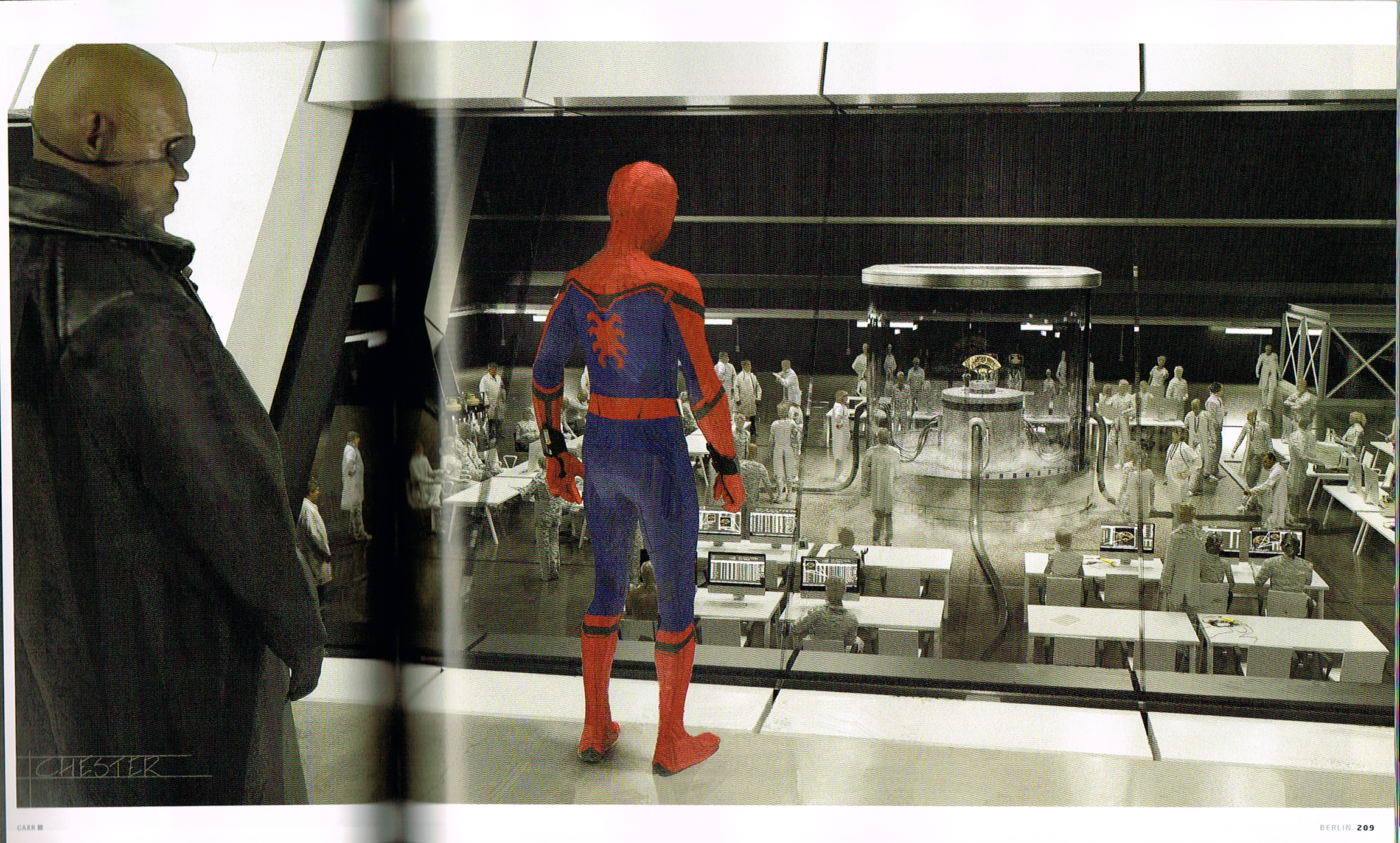 the art of spiderman far from home,spiderman far from home concept art,spiderman concept art,damien carr art