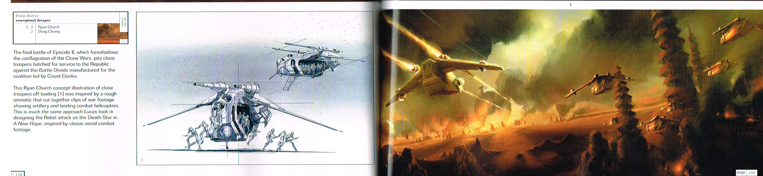 the art of starwars episode 2 attack of the clones,starwars attack of the clones art,starwars episode 2 attack of the clones art,starwars production art,doug chiang art