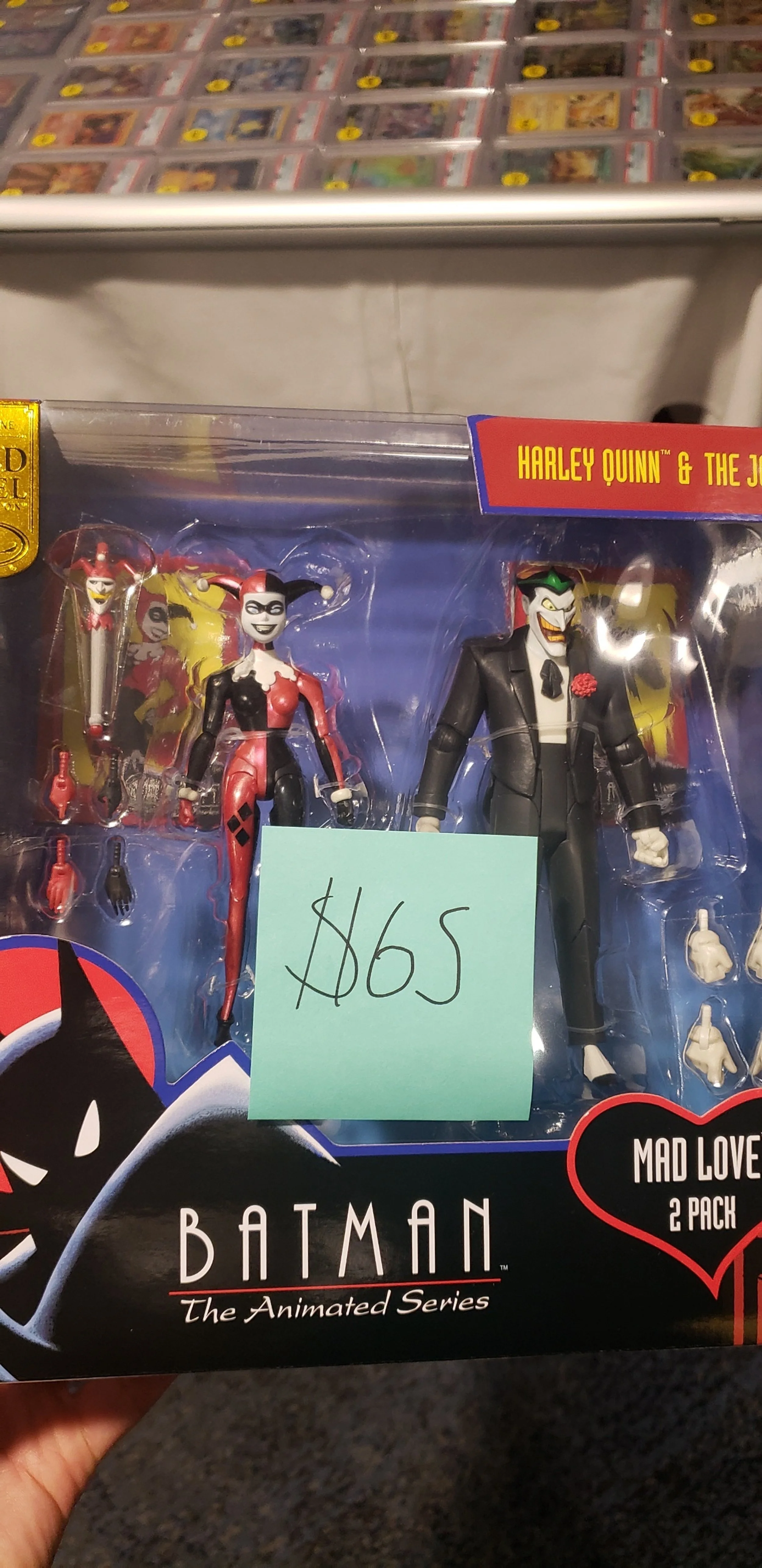 extravacon,batman the animated series toys,mad love batman toy,batman toys