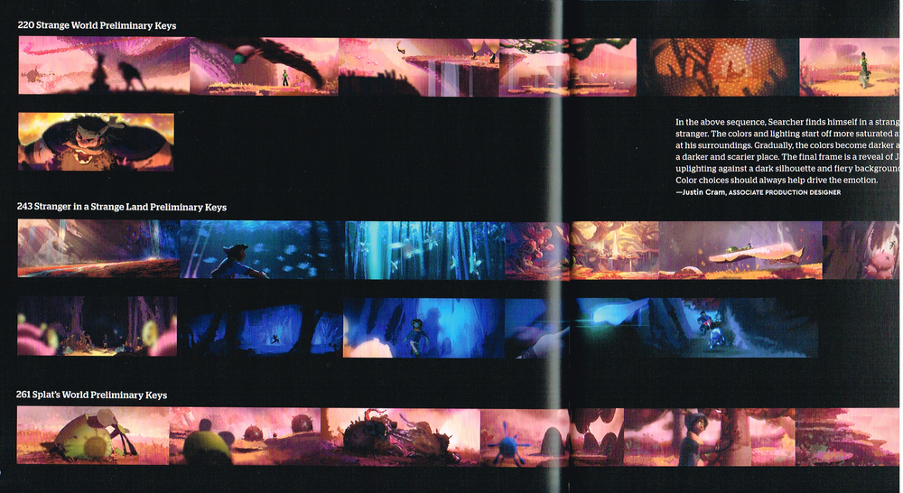 The Art of Strange World: Color Scripts — Art & Animation