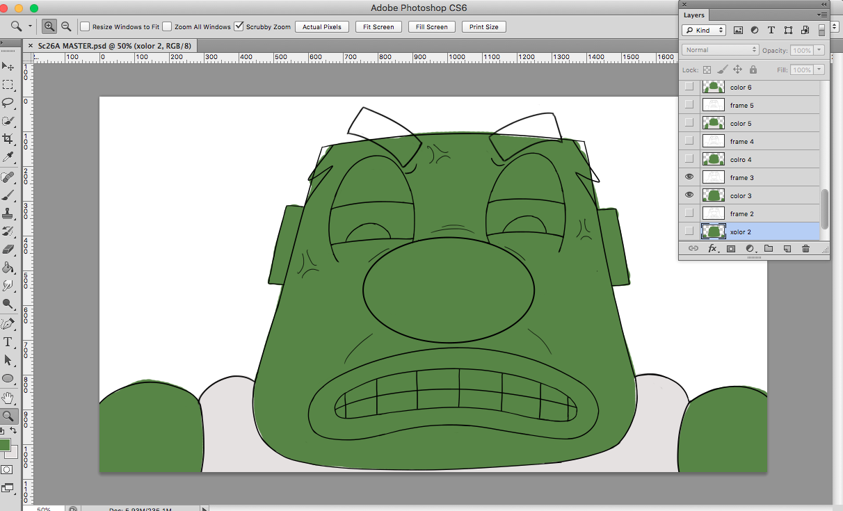 aftereffects work flow,aftereffects animation picture,frank short film alextoons,animation workflow,2d adobe ae animation