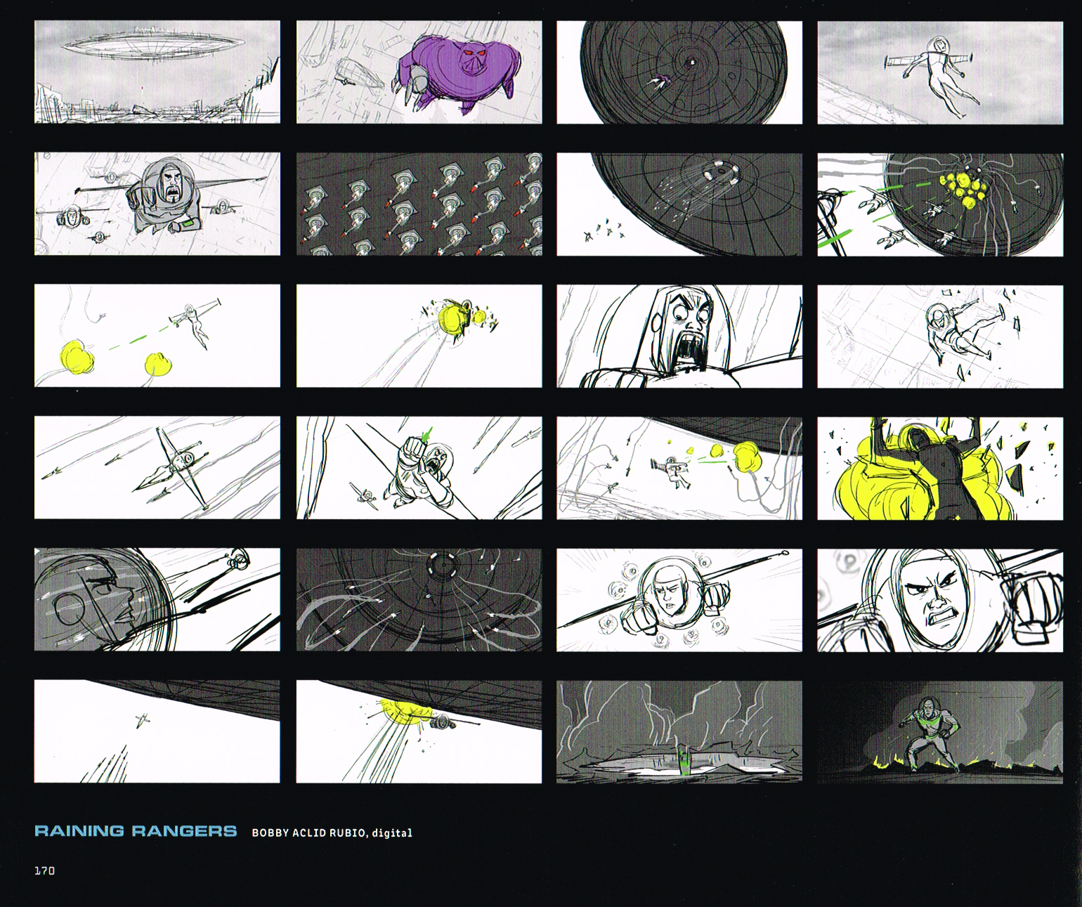 the art of lightyear,lightyear concept art,pixar lightyear art,bobby aclid rubio,lightyear storyboards bobby aclid rubio