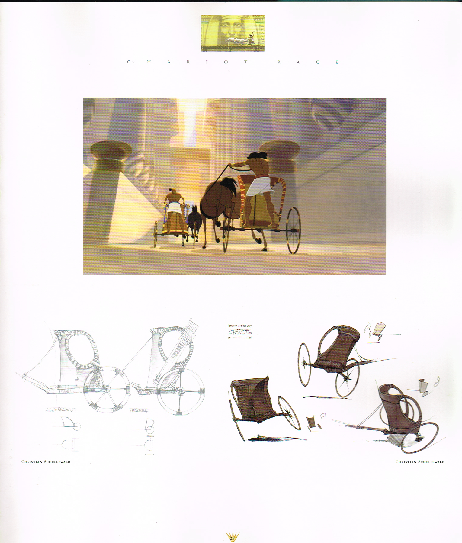 the prince of egypt,the art of the prince of egypt,dreamworks prince of egypt,christian schellewald,chariots art