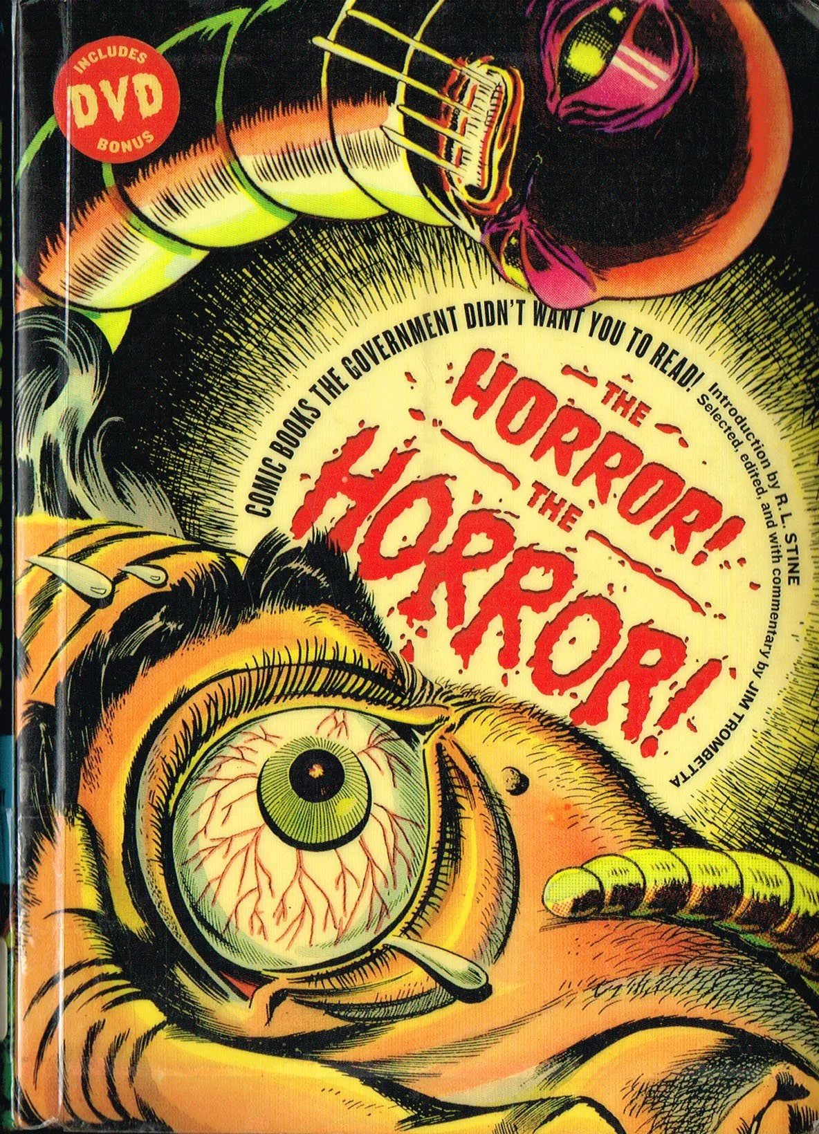 the horror the horror,the art of the horror the horror comic books the government didnt want you to read,anatomical monster comic ac hollingsworth 1953