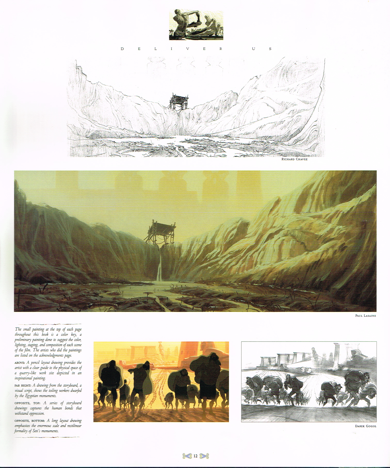 the prince of egypt a new vision in animation,the prince of egypt,the art of the prince of egyptrichard chavez,paul lasaine,derek gogol