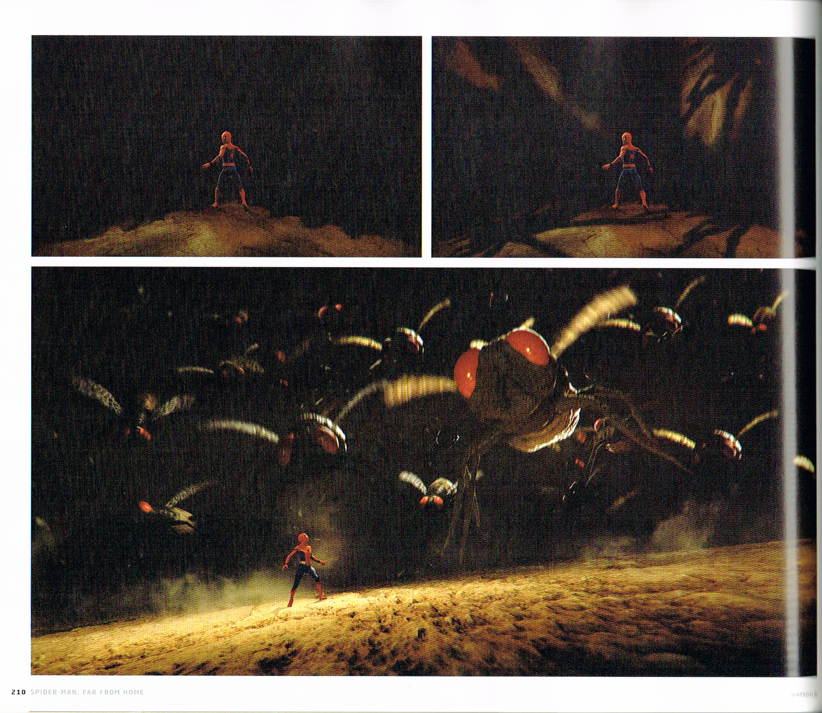 the art of spiderman far from home,spiderman far from home concept art,spiderman concept art,randolph watson art