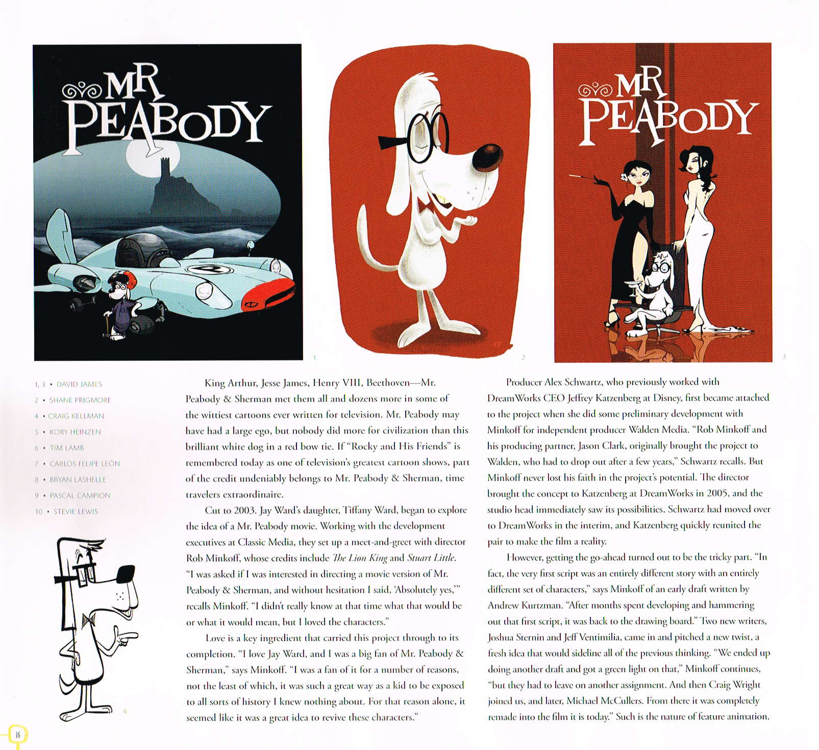 PEABODY & SHERMAN – Ten30 Studios