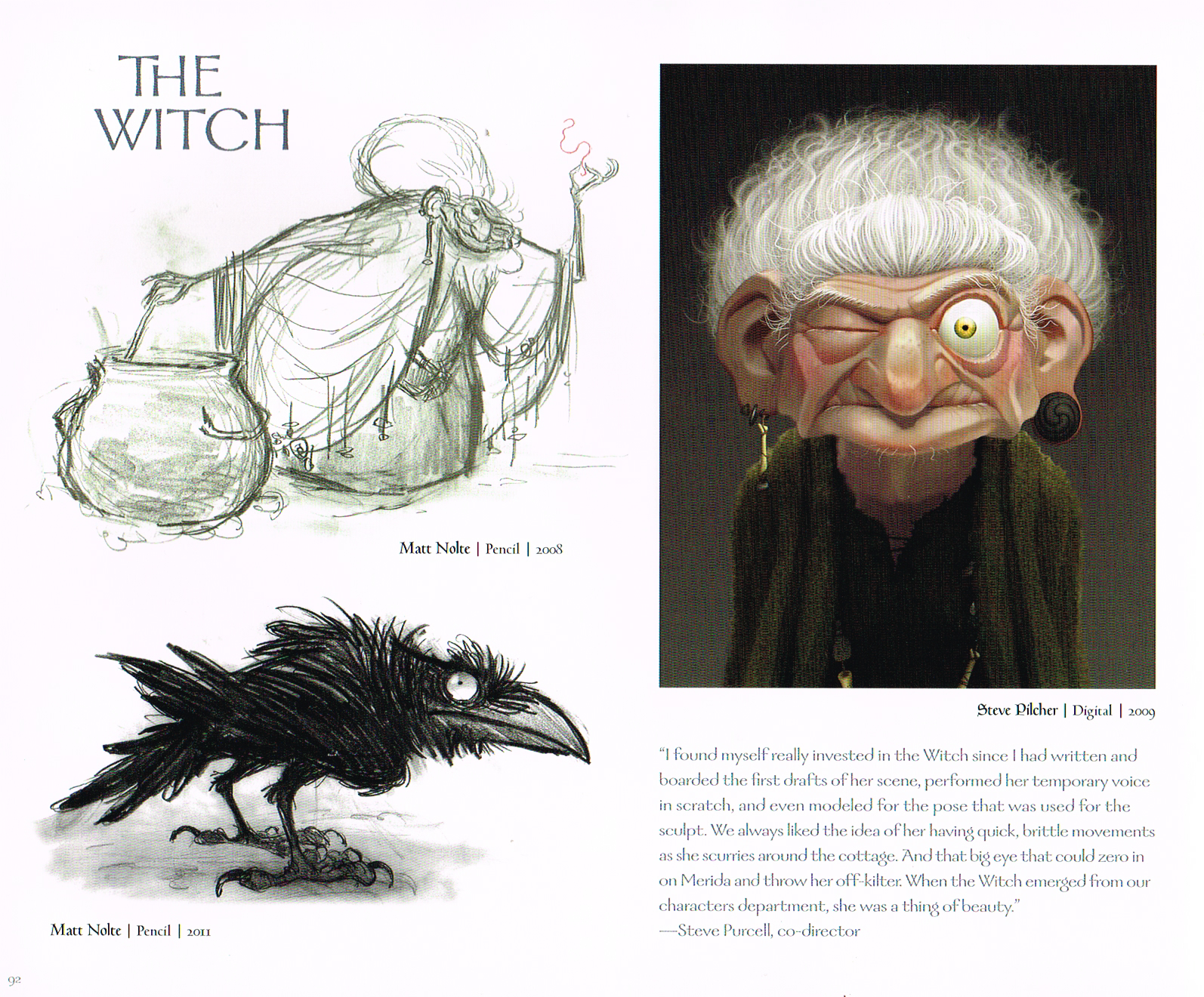 the art of brave,pixars brave concept art,brave concept art,brave witch concept art,matt nolte art,steve pilcher art