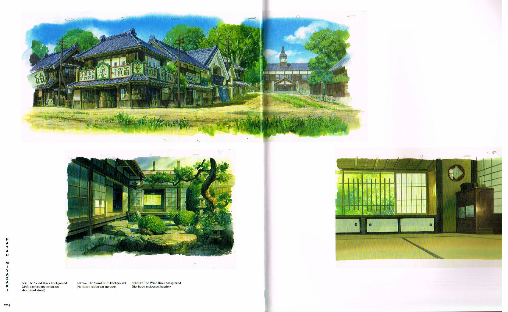 hayao miyazaki,the art of hayao miyazaki,the wind rises background art,the wind rises concept art