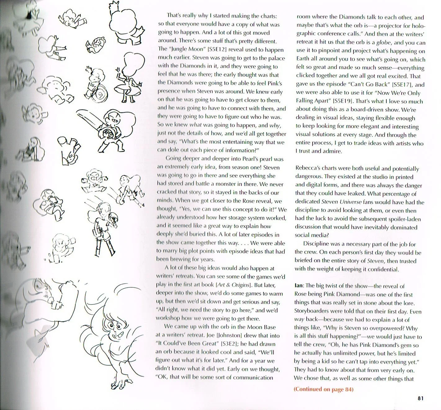 the art of steven universe,steven universe end of an era,rebecca sugar,kat morris,steven universe character sketches