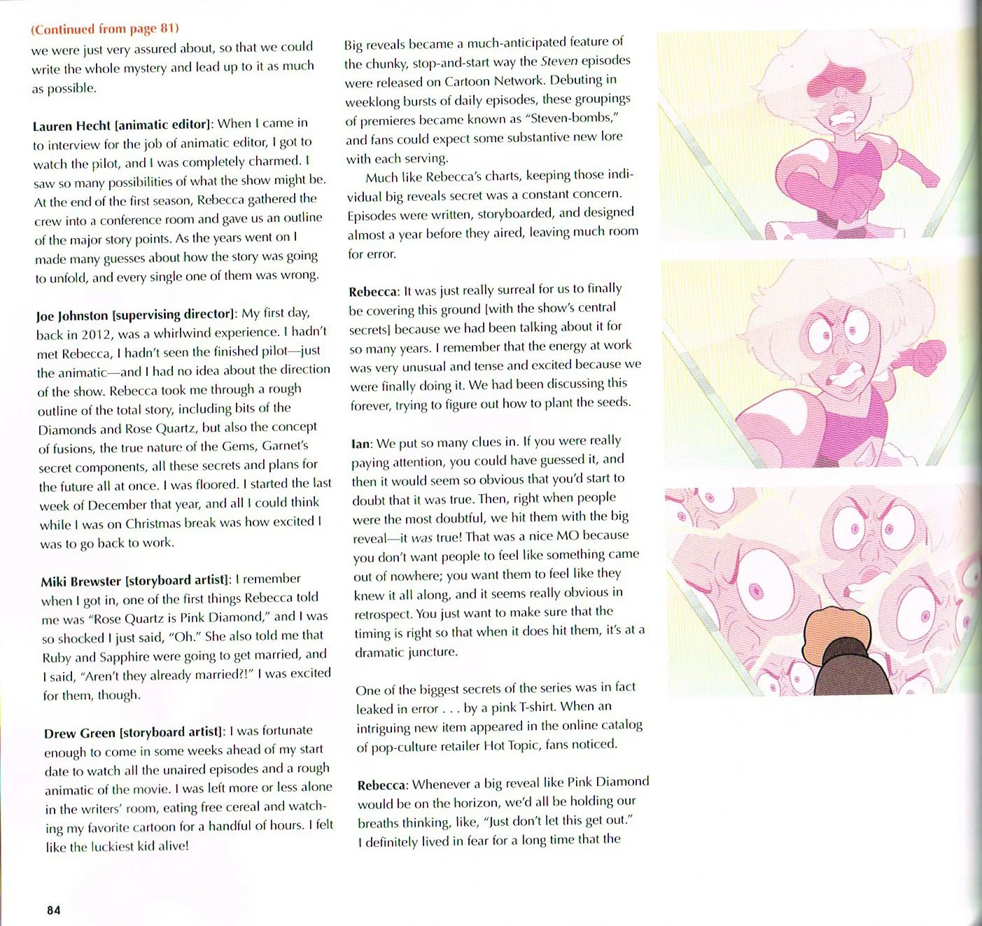 the art of steven universe,steven universe end of an era,rebecca sugar,