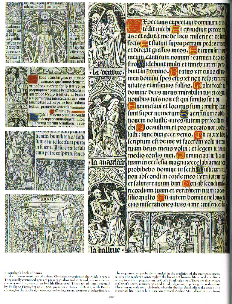 the art of death a graveside companion,death a graveside companion book,book of hours philippe pigouchet,philippe pigouchet