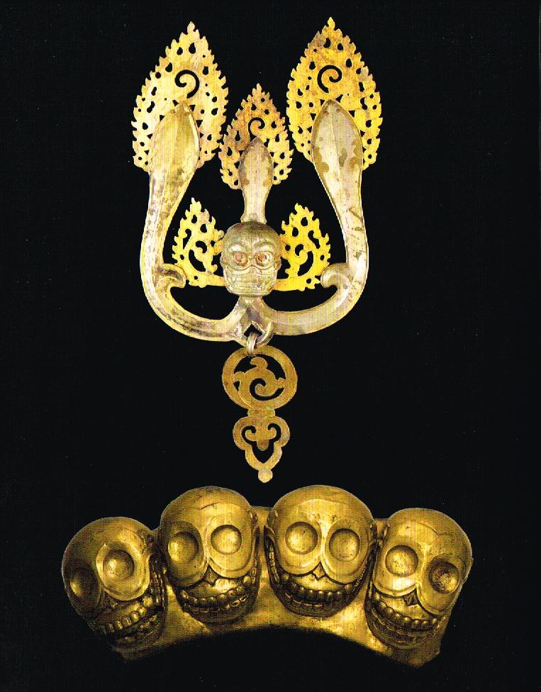 the art of death a graveside companion,death a graveside companion,tibet skulls, trident of skulls tibet