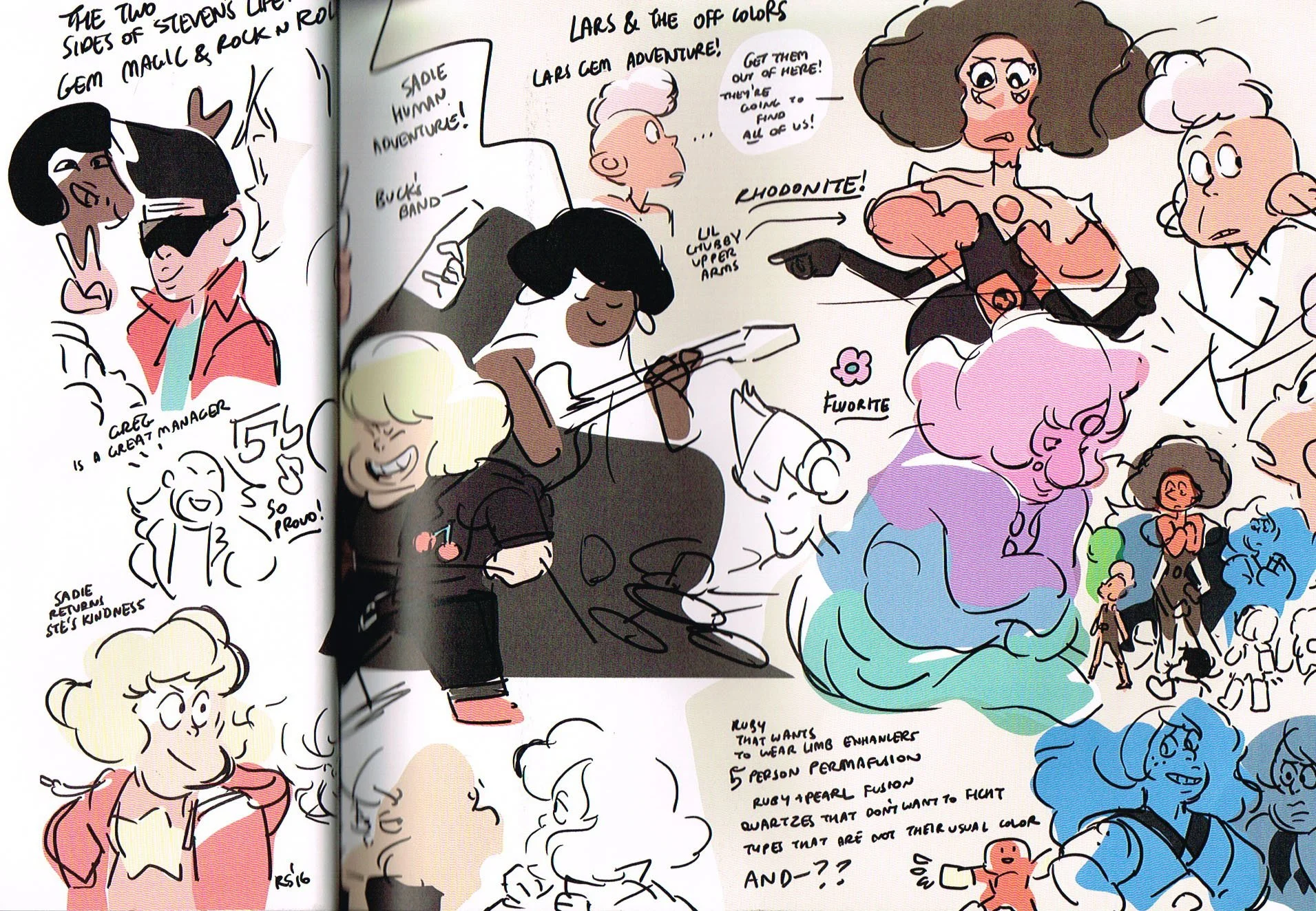 the art of steven universe,steven universe end of an era,rebecca sugar concept art